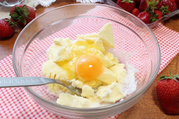 Корзинка с клубникой Корзинка с клубникой