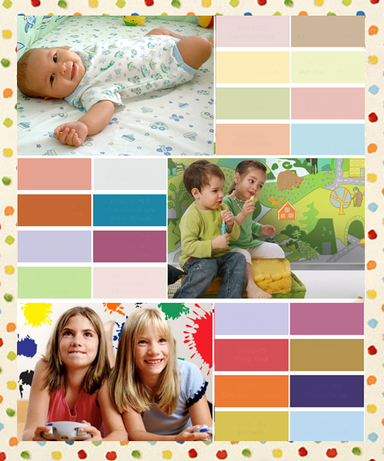 Цвета и рисунки в детской комнате: 3 палитры для каждого возраста Original