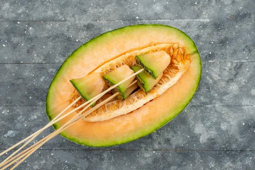 японская дыня в рационе