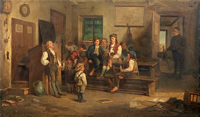 «Курильщики». Автор: Карл Шлоссер. «Курильщики». Автор: Карл Шлоссер.
