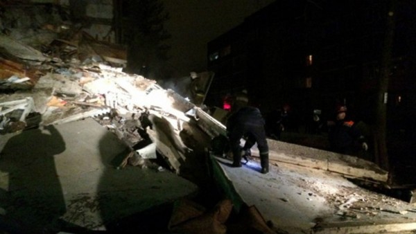 В Москве обрушилось здание