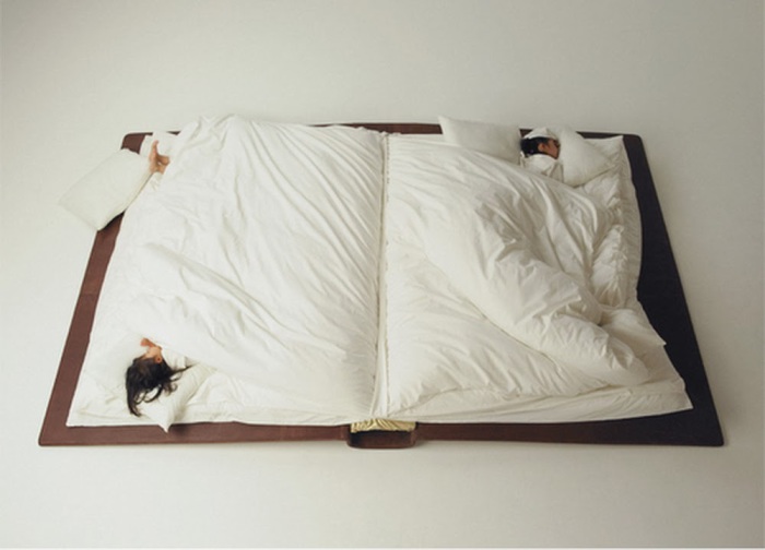 Кровать-книга от Yusuke Suzuki.