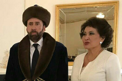 Николас Кейдж приехал в Казахстан, перебрал с кумысом и стал мемом