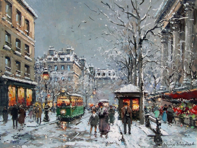 художник Антуан Бланшар (Antoine Blanchard) картины – 12