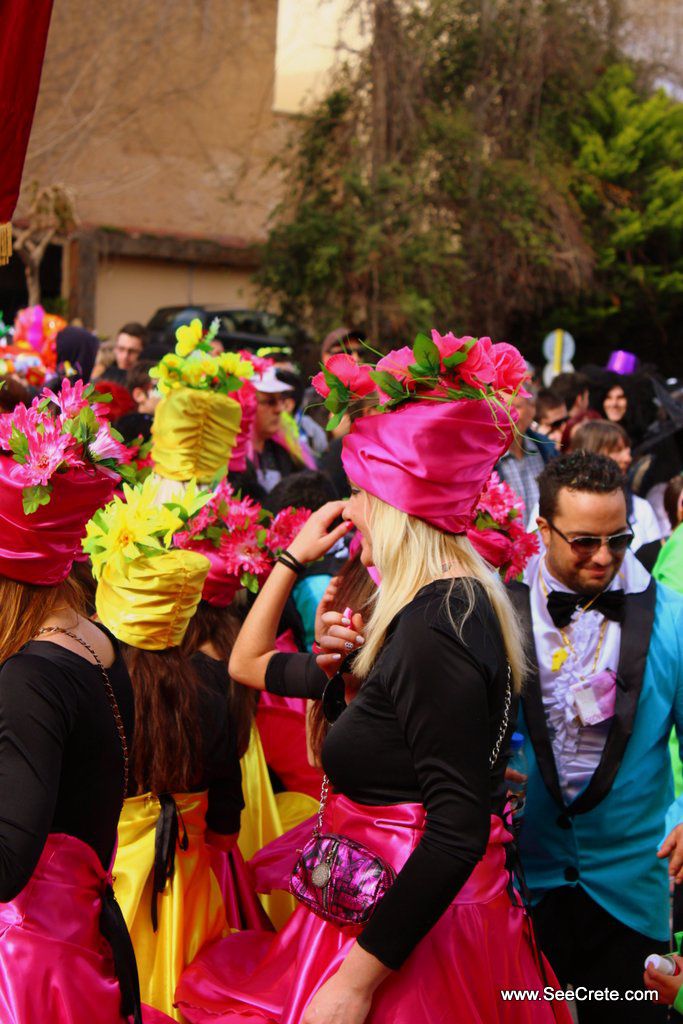 карнавал, фото, греция, крит