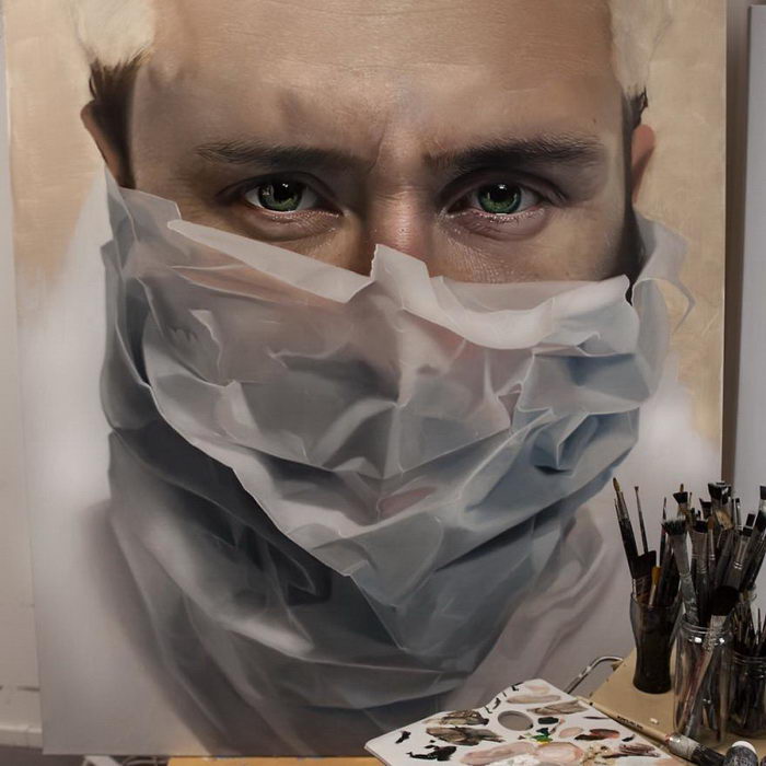 Реалистичные портреты людей Mike Dargas Реалистичные портреты людей Mike Dargas