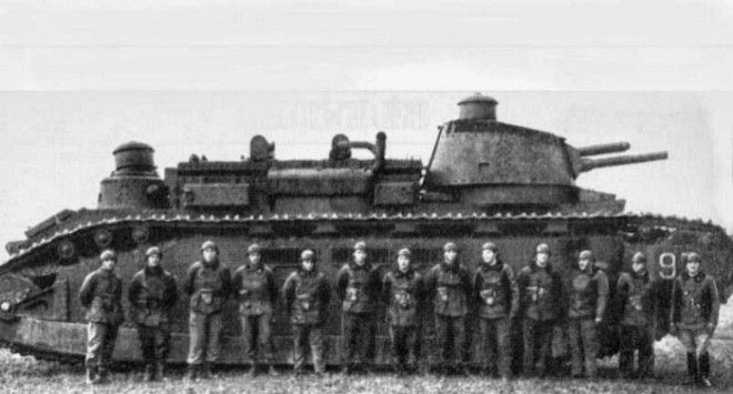 Неповоротливый гигант Char 2C. Неповоротливый гигант Char 2C