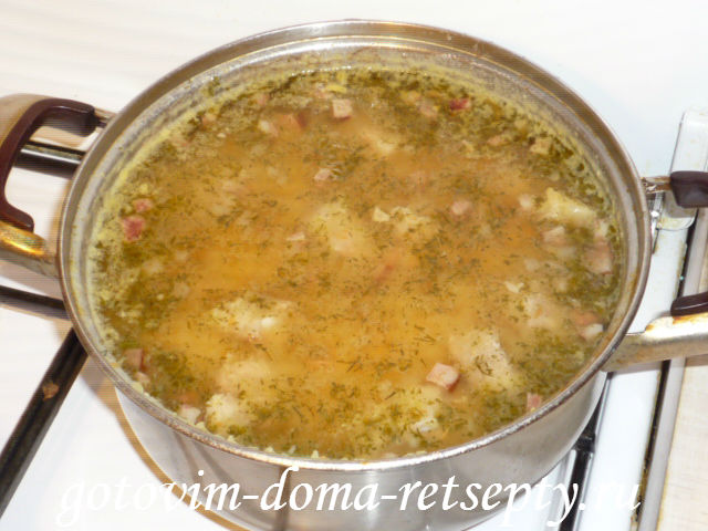 как приготовить гороховый суп