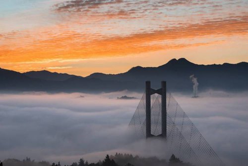 Японские пейзажи в фотографиях Такаси Комацубара (13 фото)