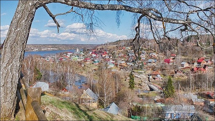 Плёс - город на Волге. Спасибо Левитану...