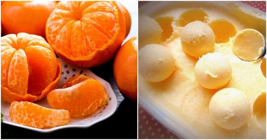 Мандариновое мороженое: просто, красиво и безумно вкусно Мандариновое мороженое: просто, красиво и безумно вкусно