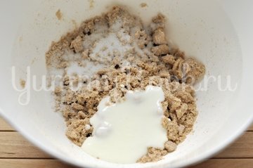 Цельнозерновая галета со сливами - шаг 2