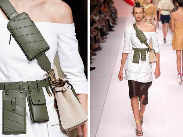 Сумки-ремни Burberry весна-лето 2019