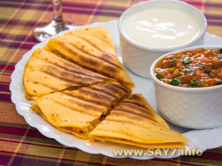 Кесадилья куриная