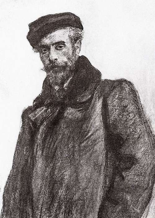 Портрет И. И. Левитана. (1900-е). Автор: Валентин Серов. Портрет И. И. Левитана. (1900-е). Автор: Валентин Серов.