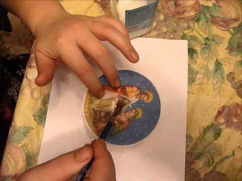 Декупаж картами мастер класс Декупаж картами мастер класс