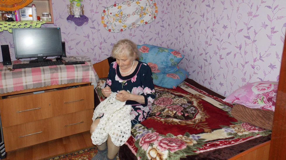 Дом ветеранов и стационарное отделение г.Никольска Вологодской области. Фото: © vk.com/=Старость в радость. Вологодский филиал.=