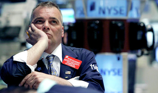 Трейдер фондовой биржи NYSE