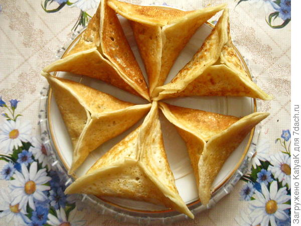 блины с яблоками постные 3043090