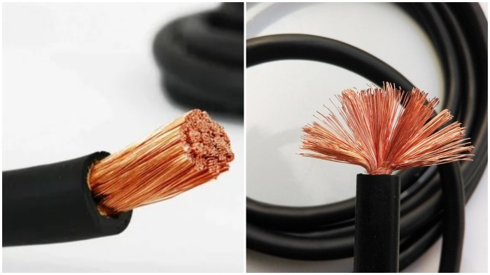 Необходимо взять отрезок многожильного гибкого провода и оголенные проволочки загнуть книзу, распределив их равномерно / Фото: russian.alibaba.com Необходимо взять отрезок многожильного гибкого провода и оголенные проволочки загнуть книзу, распределив их равномерно / Фото: russian.alibaba.com