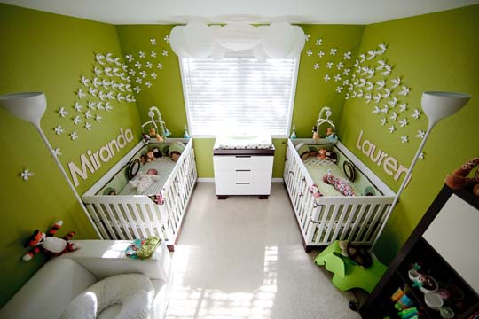 Как спланировать детскую комнату для двоих детей? Original