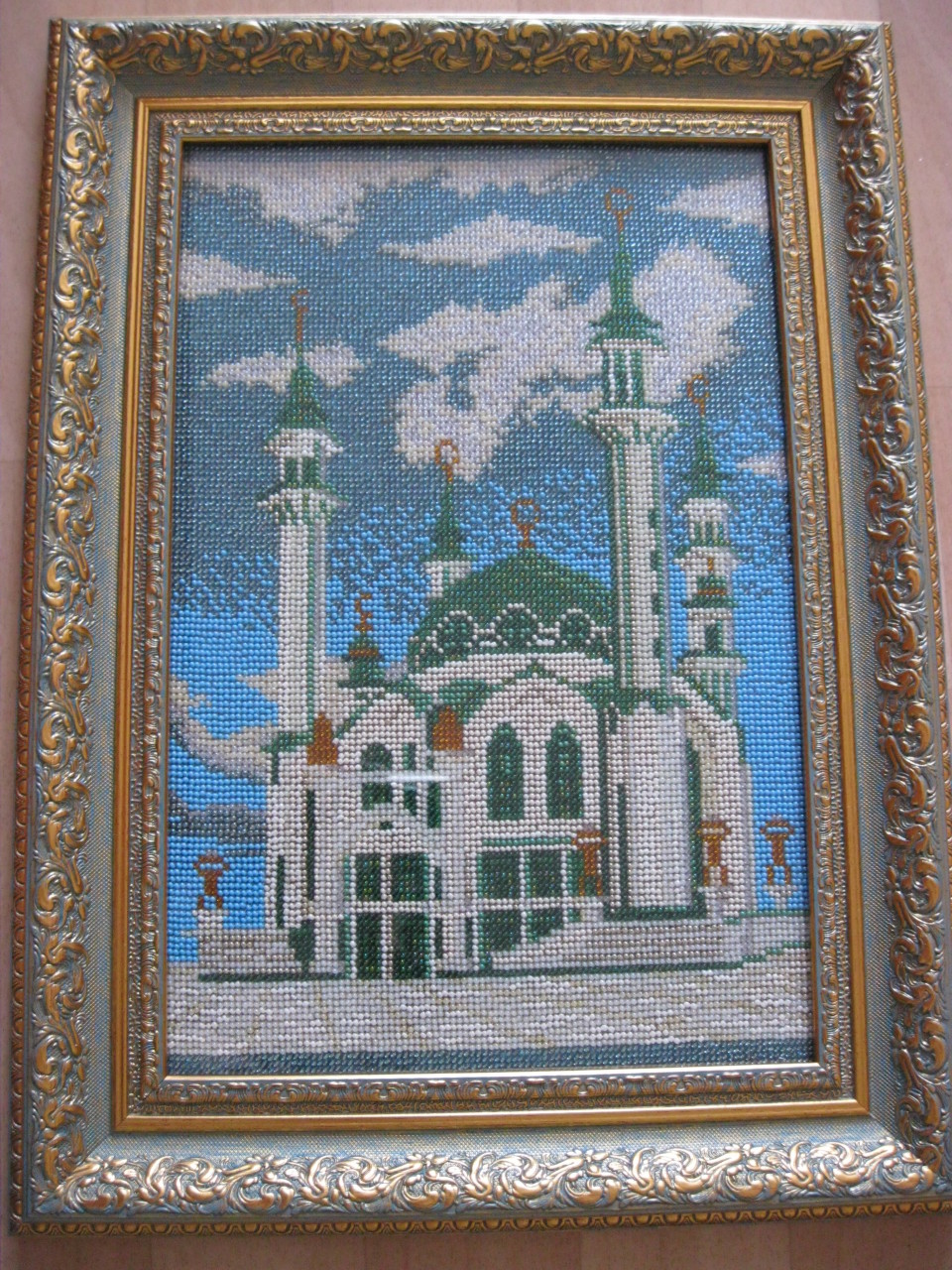 Казанская мечеть схема вышивки