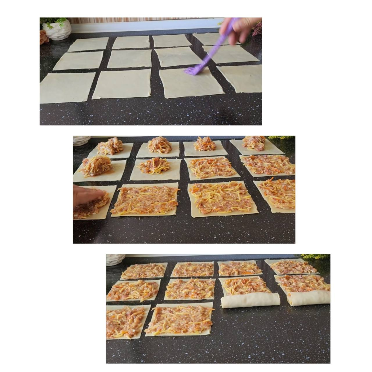 Добрый день мои дорогие! Сегодня поделюсь самым необычном рецептом узбекской кухни. «Хамир хасып» некоторые называют «голубцы в тесте» или фаршированным тестом.-8