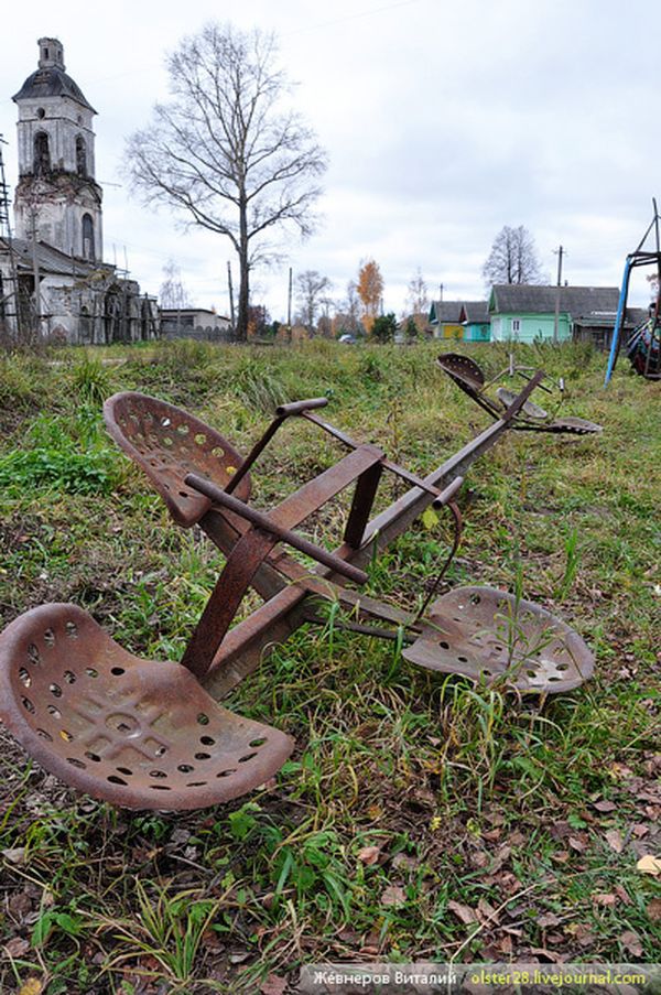 стимпанк, село, площадка