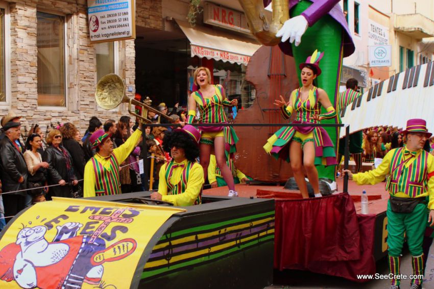 карнавал, фото, греция, крит