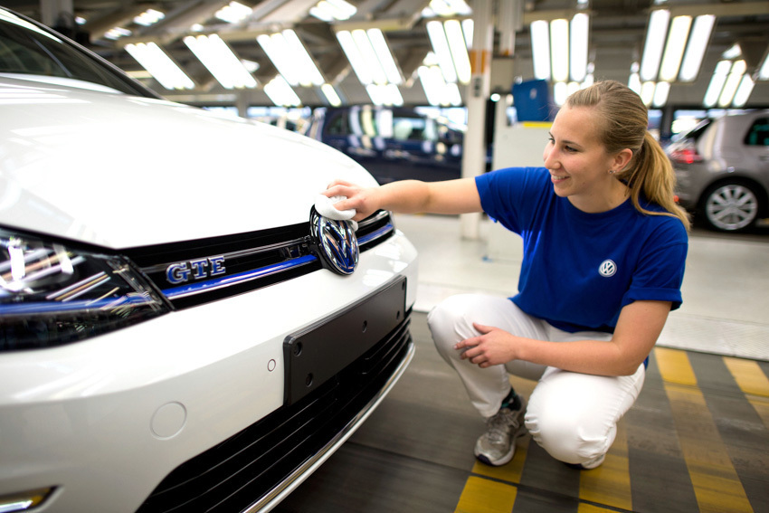 Как производят автомобили Volkswagen (20 фото)