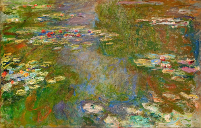 Пруд с водяными лилиями, Клод Моне, 1918 год. \ Фото: artchive.ru. Почему публика потешась над известными сегодня импрессионистами