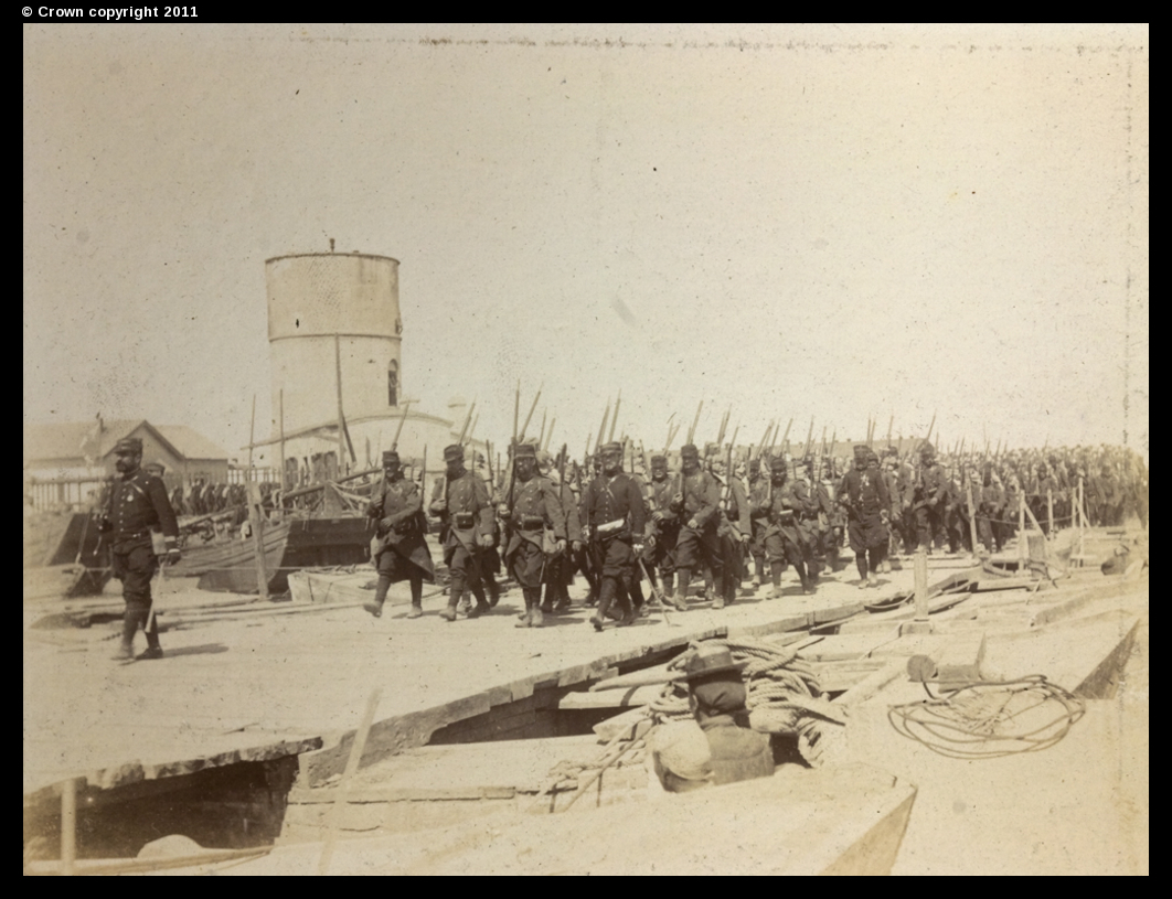 Пехота союзников Боксерское восстание. Союзные войска в Тяньцзине. 1900