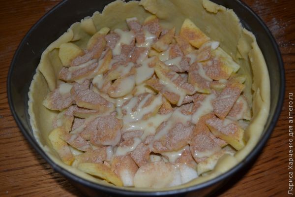яблочный пирог Самый вкусный яблочный пирог