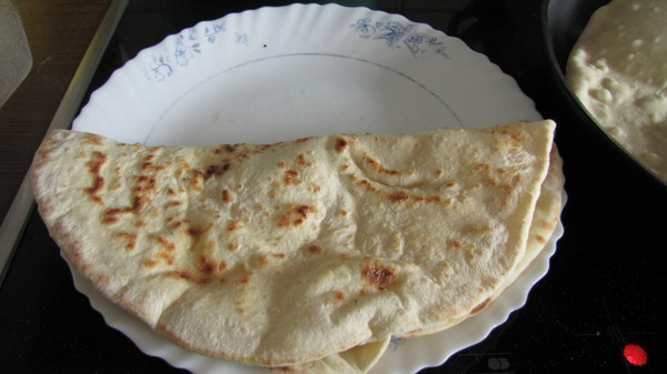 Лепёшки с картошкой (кыстыбы)