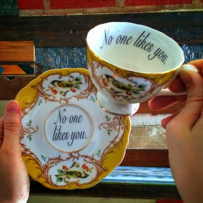 Insult-Teacups-Saucers-Melissa-Johnson