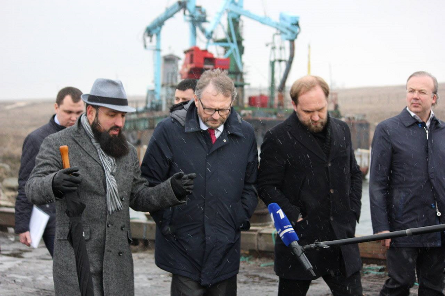 Черное море, Залив Донузлав, Устричная ферма, Борис Титов.png Черное море, Залив Донузлав, Устричная ферма, Борис Титов.png
