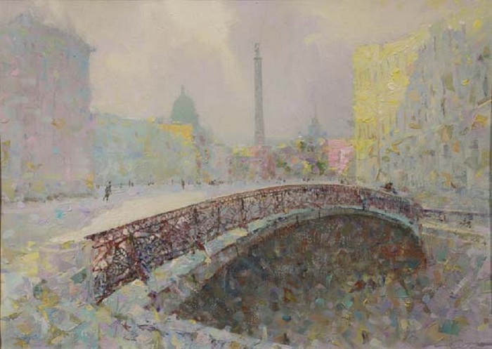 Певческий мост. Автор: Сергей Сиделев. Певческий мост. Автор: Сергей Сиделев.