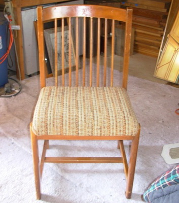 Как обновить старый стул?