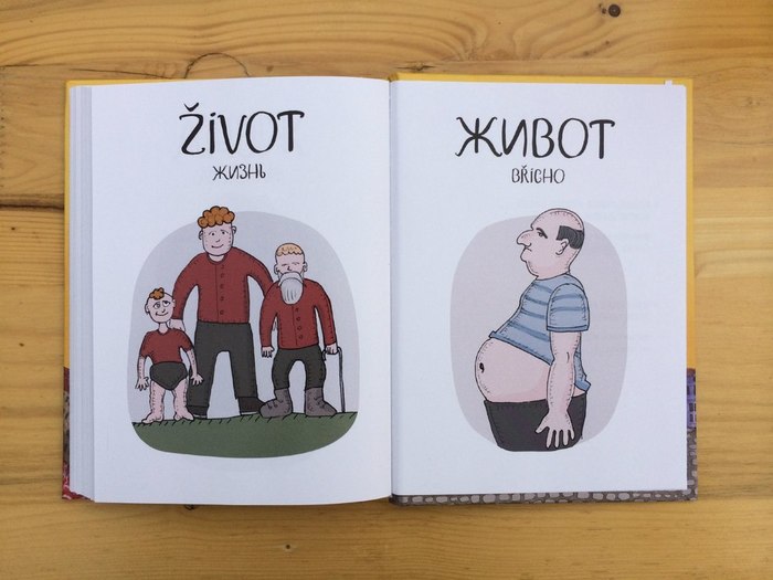 Самый смешной чешско-русский словарь с картинками Чешский язык, Русский язык, Похожие и разные, Длиннопост