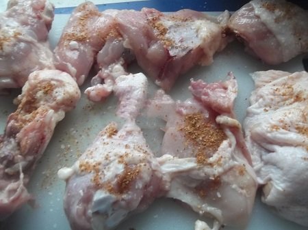 Курица "Пир горой". Пошаговый рецепт с фото Курица "Пир горой". Пошаговый рецепт с фото