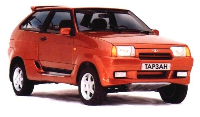 Славный автомобиль ВАЗ 210934 «Тарзан». Славный автомобиль ВАЗ 210934 Тарзан