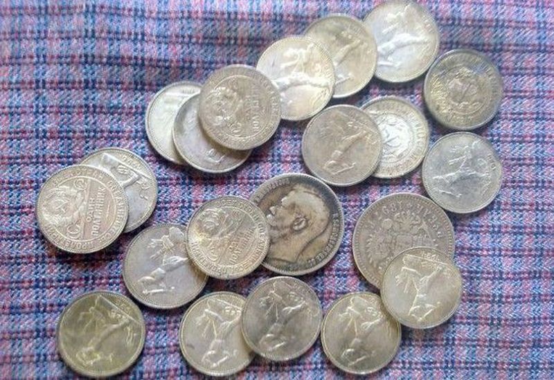 клад, монеты, находка