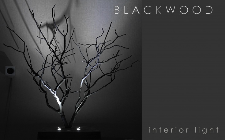 Blaсkwood светильник арт-объект Blaсkwood светильник арт-объект