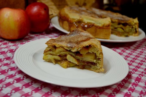 яблочный пирог Самый вкусный яблочный пирог