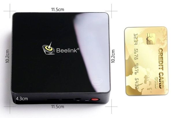 Крошечный неттоп Beelink Gemini X построен на современном Intel Pentium