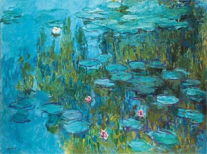 Водяные лилии, Клод Моне, 1915 год. \ Фото: wize.life. Почему публика потешась над известными сегодня импрессионистами