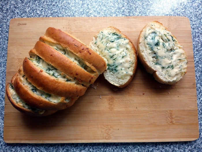 Фаршированный батон Кулинария, Закуска, Длиннопост, Рецепт