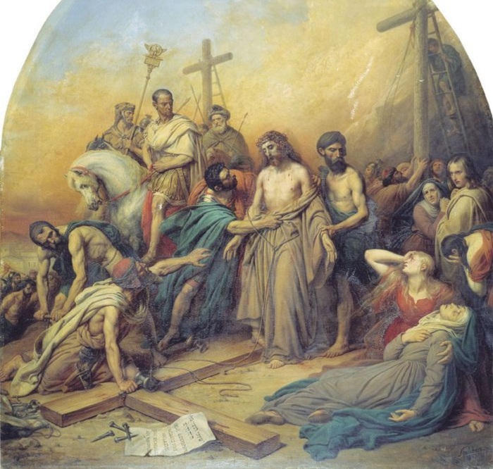 На Голгофе. (1841). Автор: Штейбен Карл Карлович. На Голгофе. (1841). Автор: Штейбен Карл Карлович.