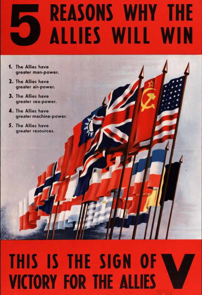 СССР, Великобритания, США, пропаганда