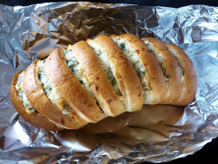 Фаршированный батон Кулинария, Закуска, Длиннопост, Рецепт